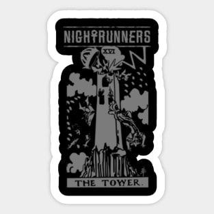 Nightrunners Tower Sticker